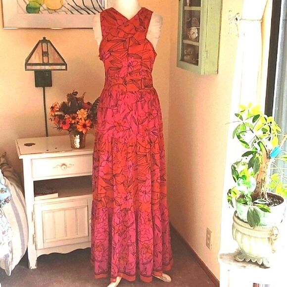 Daniel Rainn Wrap Maxi Dress - Picture 3 of 13